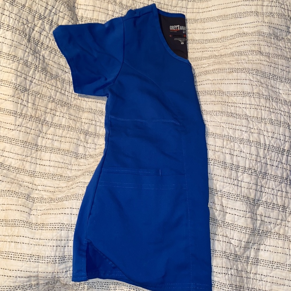 Royal blue greys anatomy scrub